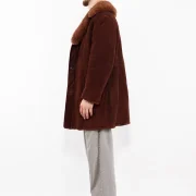 Mens Sheepskin Parka Coat