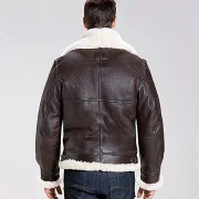 Overland Classic Sheepskin b-3 Bomber Jacket