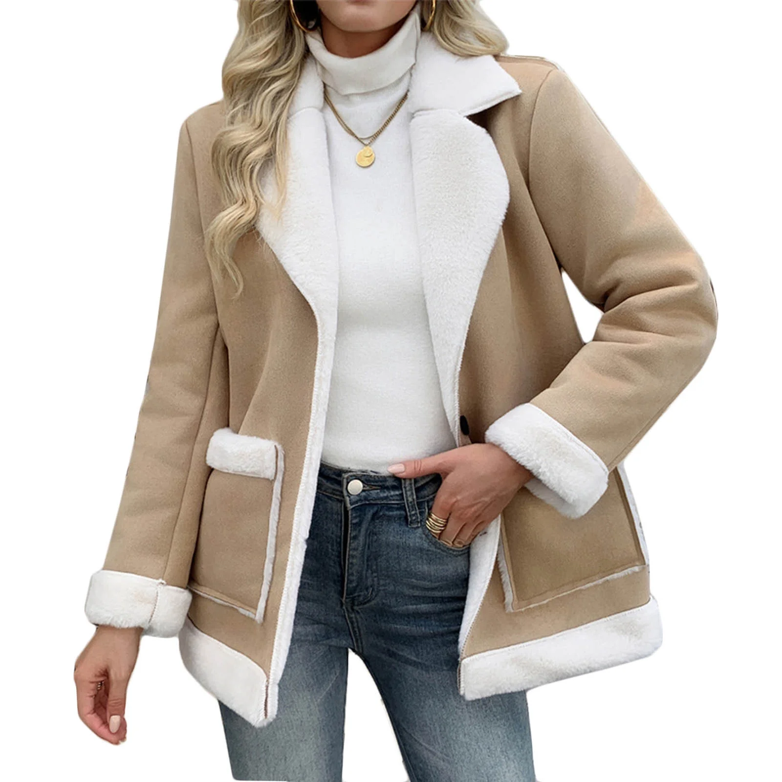 Shearling Aviator Coat