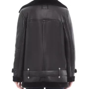 Shearling Biker Jacket