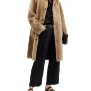 Shearling Brown Coat
