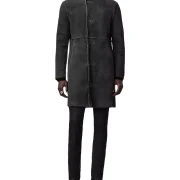 Shearling Coat Mens Long