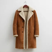 Shearling Coat Suede