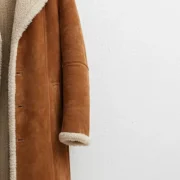 Shearling Coat Suede