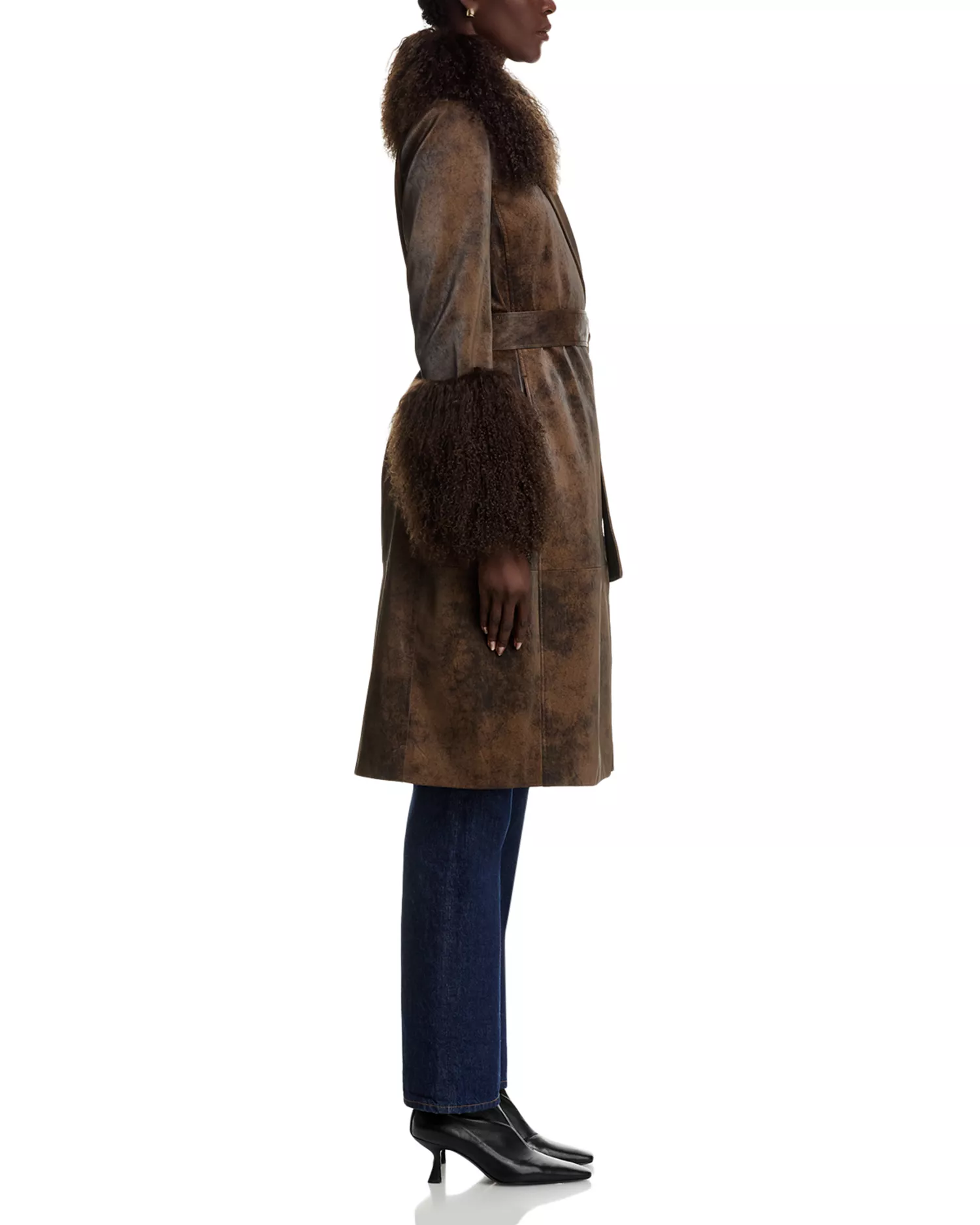 Shearling Lambskin Coat