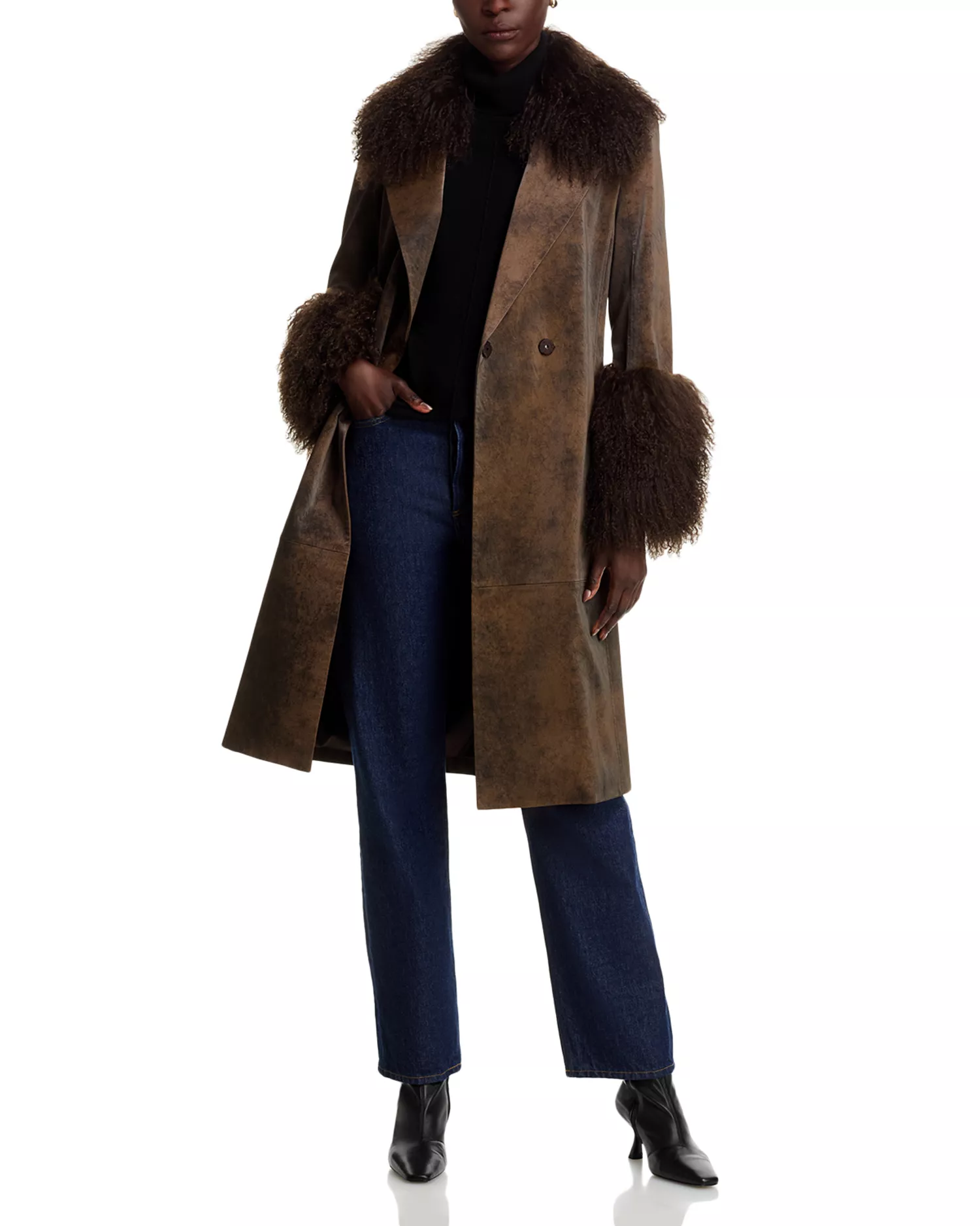 Shearling Lambskin Coat