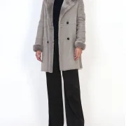 Sheepskin Fur Coat Womens