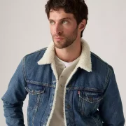 Sheepskin Lined Levi Jacket