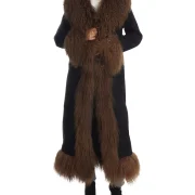 Suede Shearling Coat