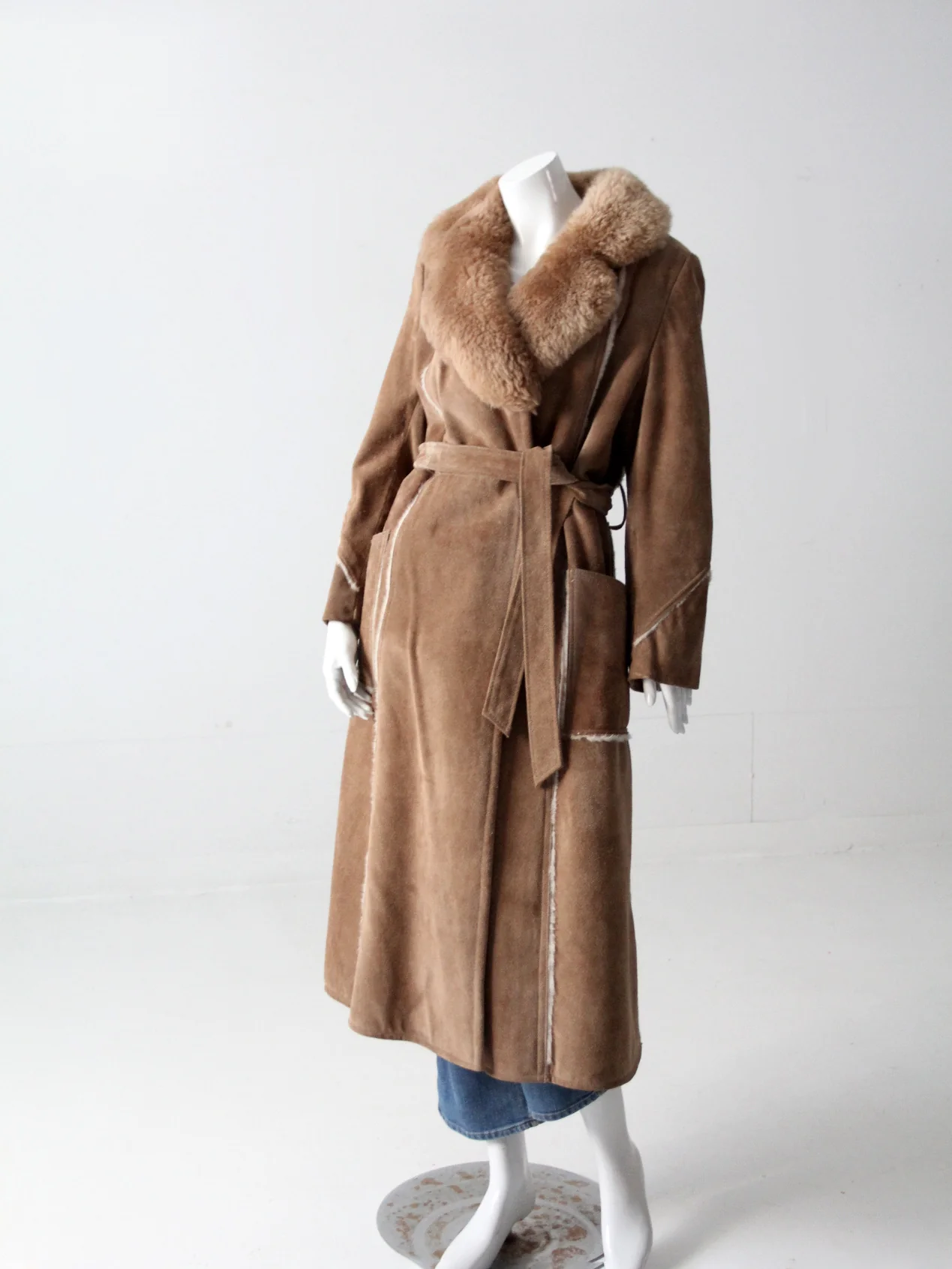 Vintage Sheepskin Coat Malta