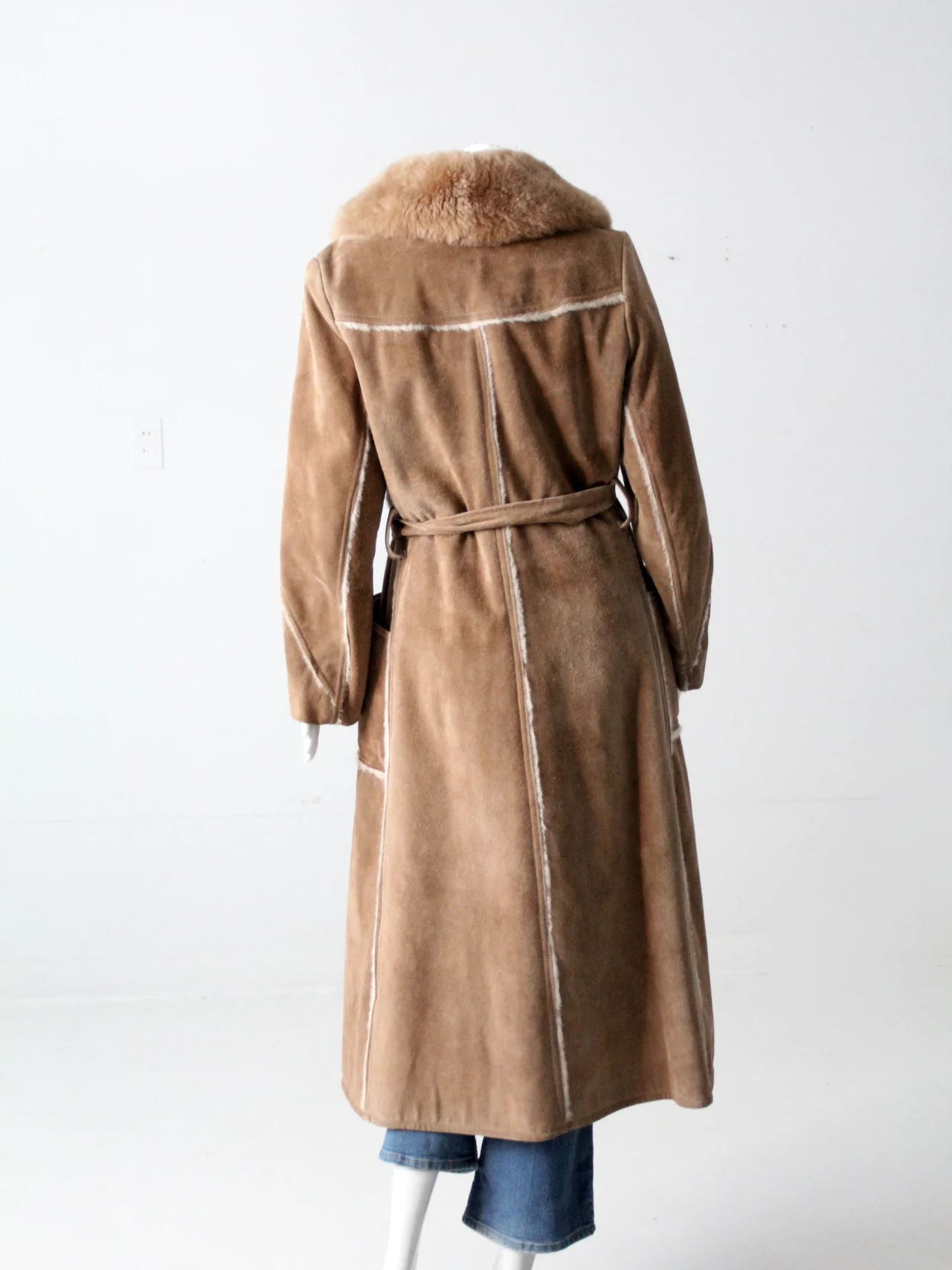 Vintage Sheepskin Coat Malta