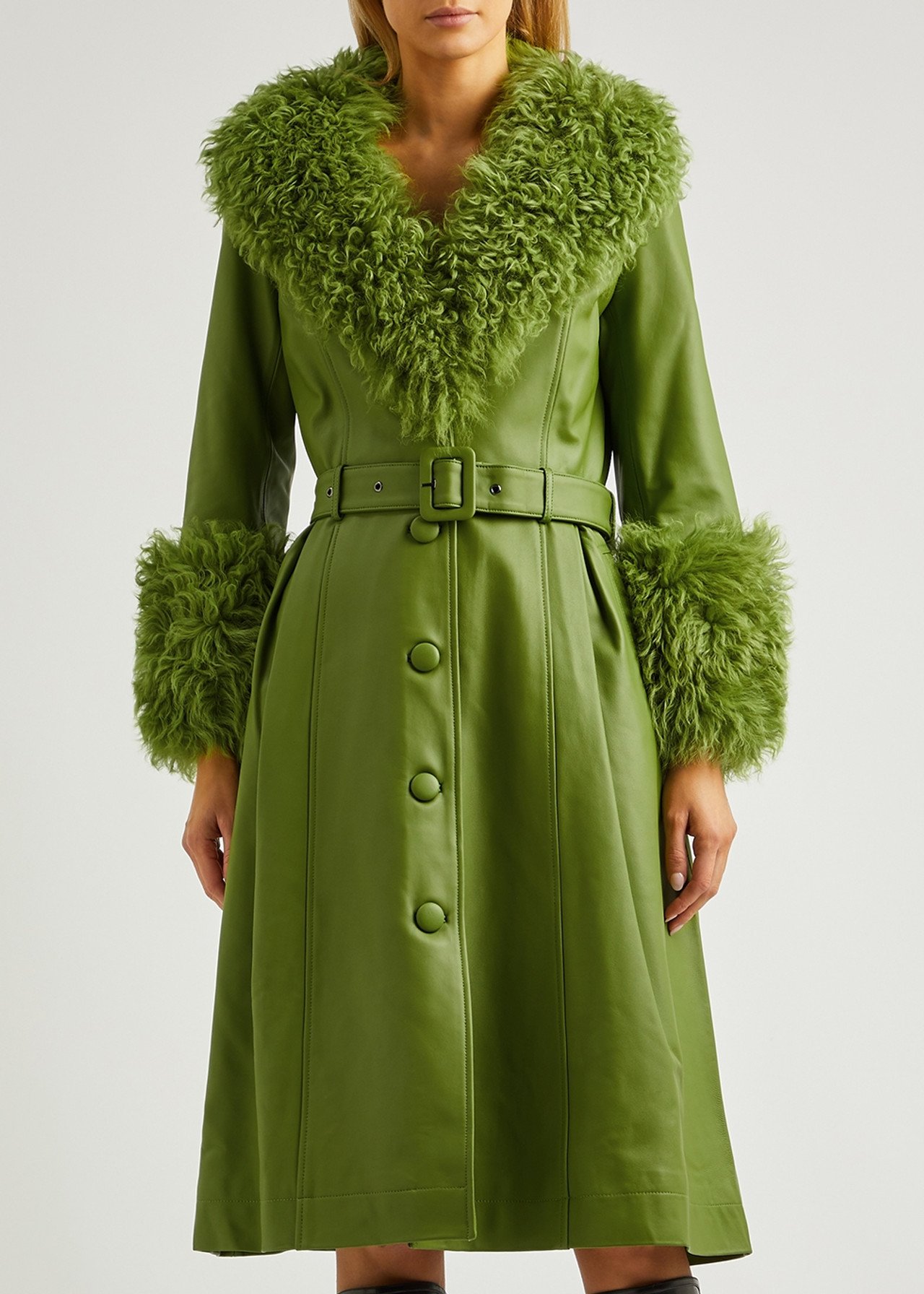 Wallace Sacks Sheepskin Coat