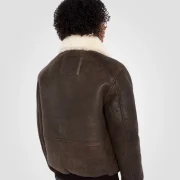 Womens Sheepskin Aviator Jacket