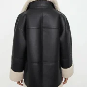 Womens Sheepskin Biker Jacket