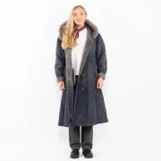 Womens Vintage Sheepskin Coat