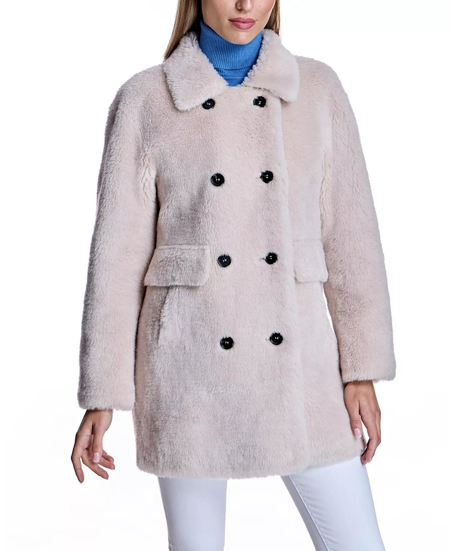 Wool And Shearling Coat
