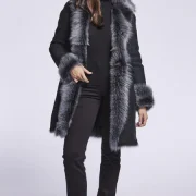 Xander Distressed Toscana Sheepskin Coat