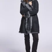 Xander Distressed Toscana Sheepskin Coat
