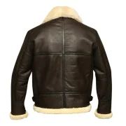 b3 leather bomber jacket sheepskin