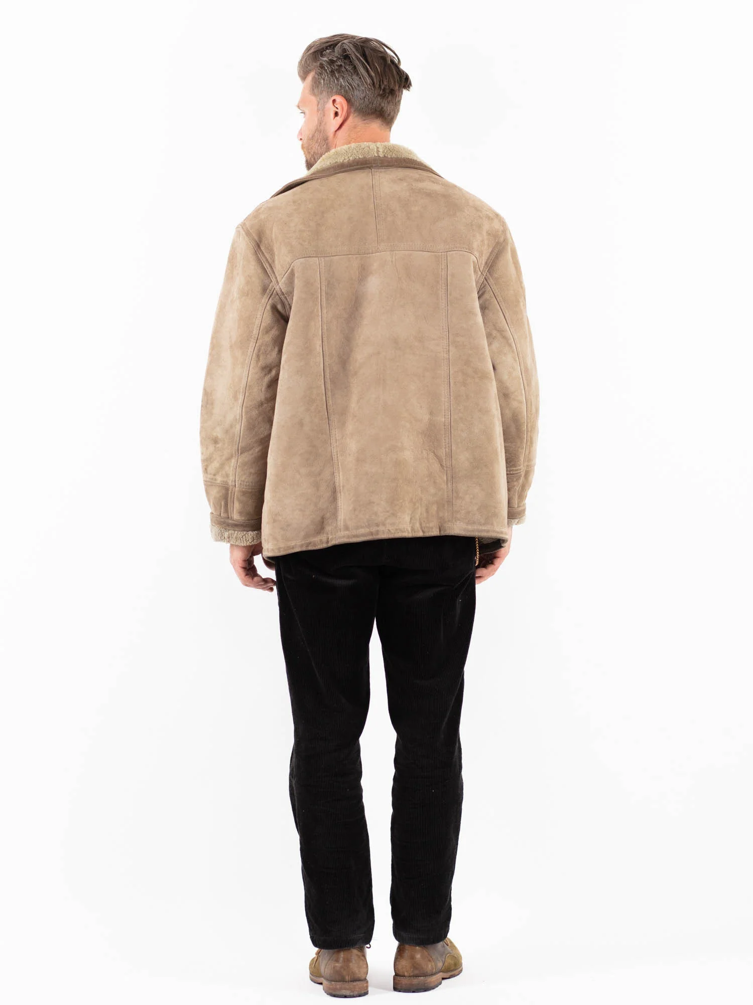 Beige Sheepskin Jacket