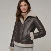 best sheepskin bomber jacket