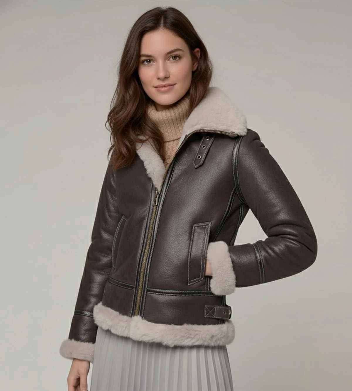 Best Sheepskin Bomber Jacket