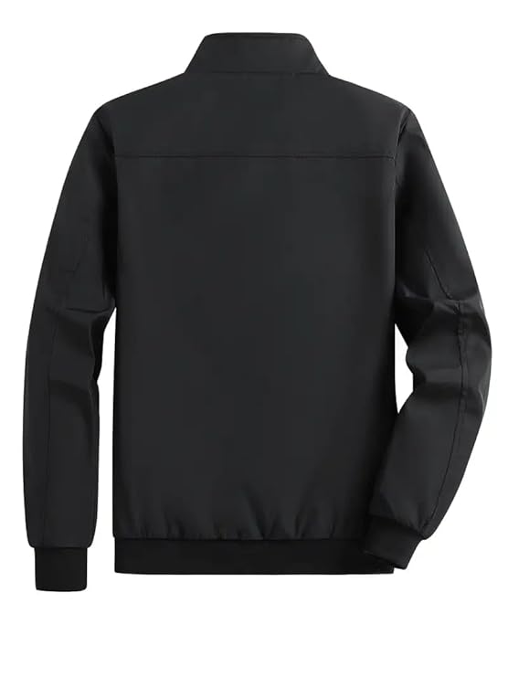 Black Sheepskin Flight Jacket