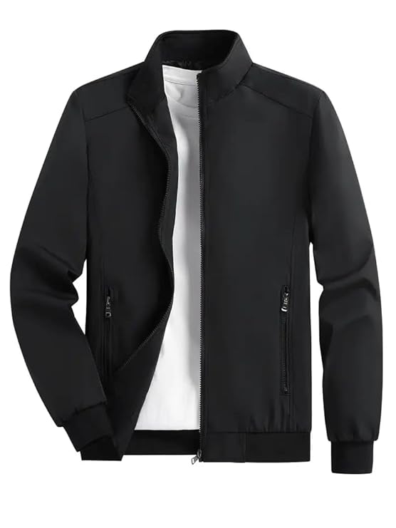 Black Sheepskin Flight Jacket