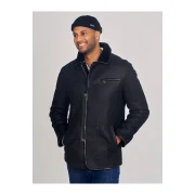 Black Suede Sheepskin Jacket