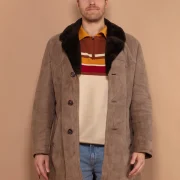 Boho Sheepskin Coat
