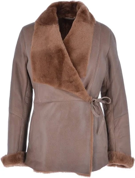 Classic Sheepskin Coats For Womens