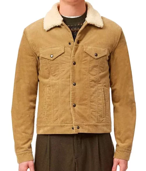 Corduroy and Sheepskin Jacket