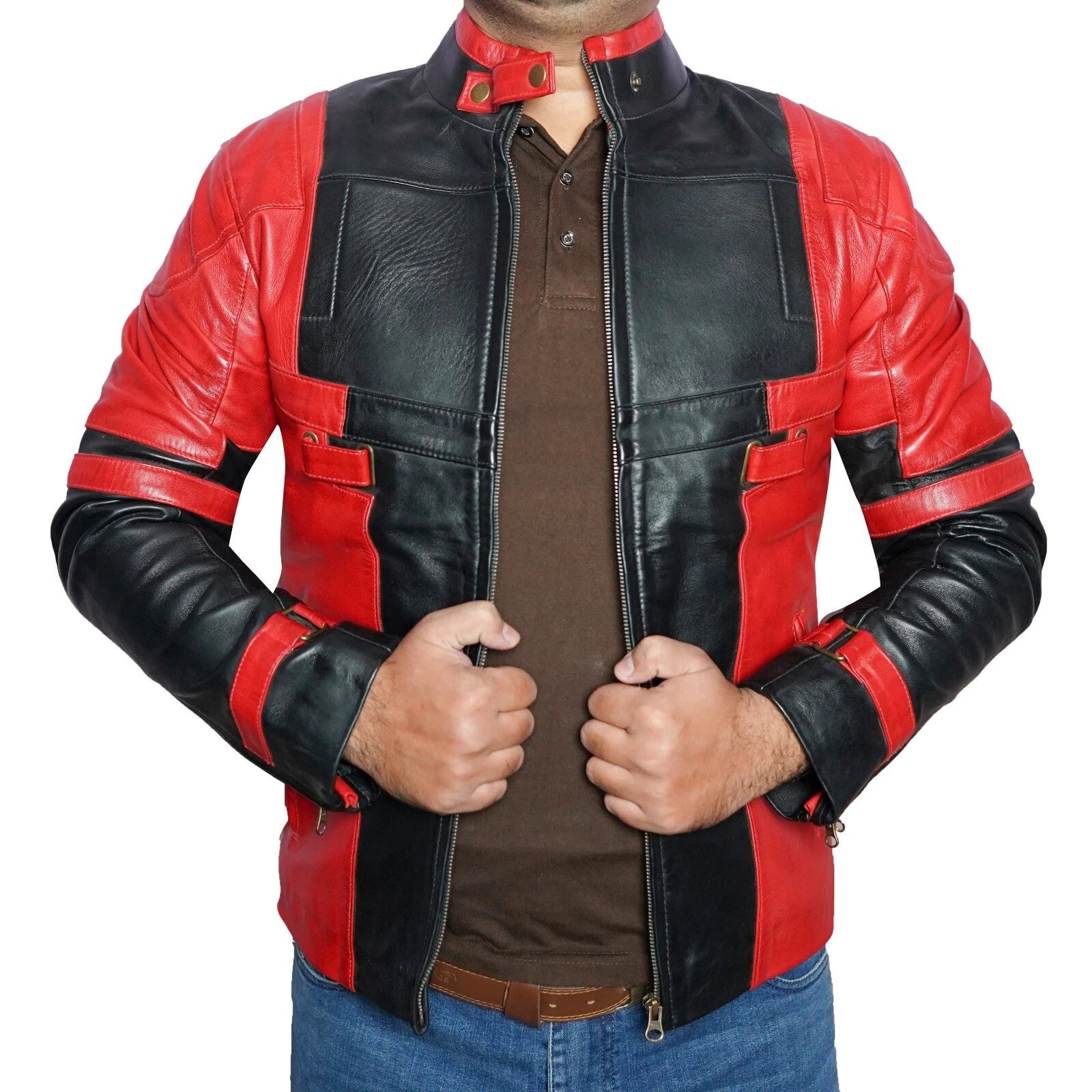 Deadpool Sheepskin Jacket