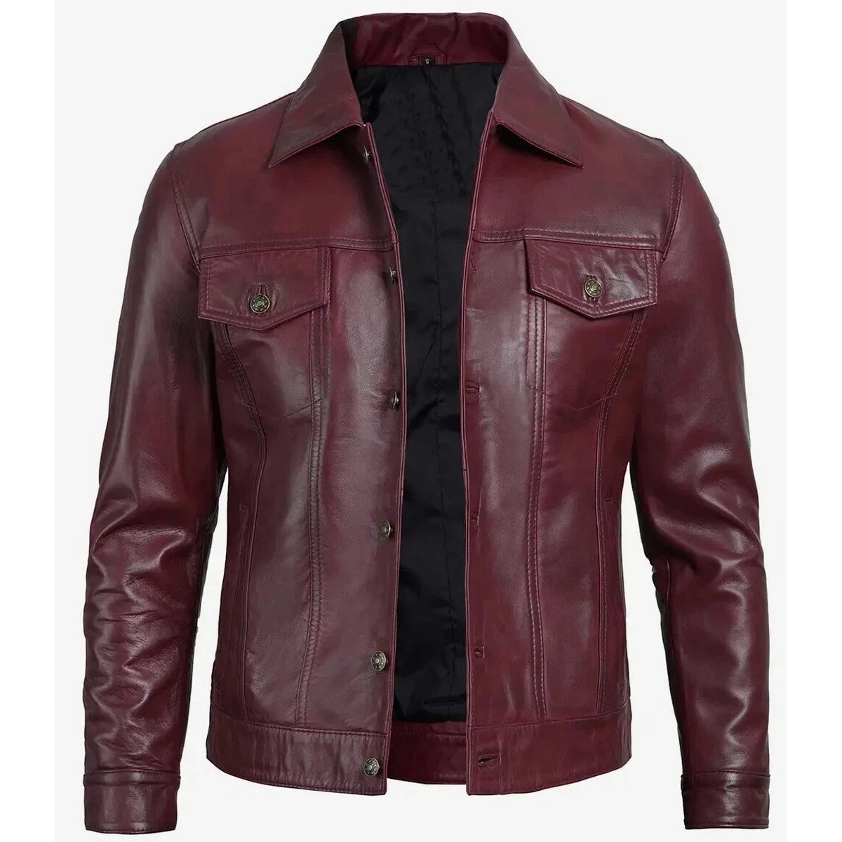 Denim Sheepskin Jacket