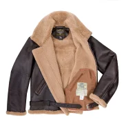 flight jacket shearling