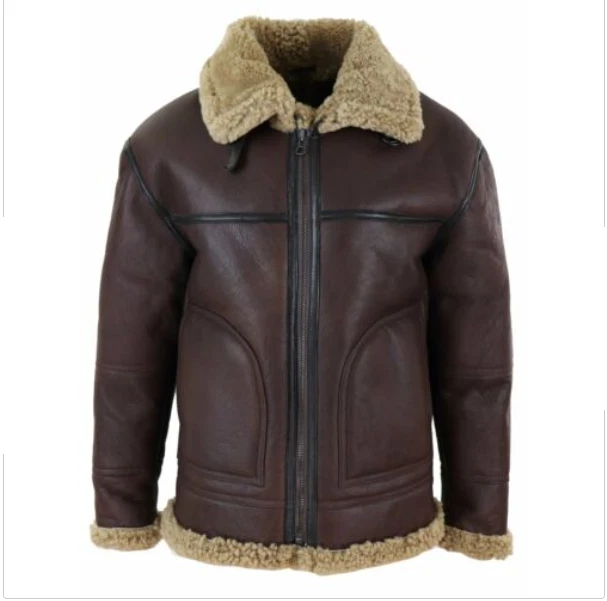 Sheepskin Flying Jackets Brown