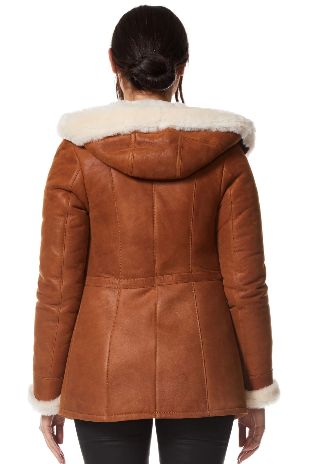 ladies classic sheepskin jacket