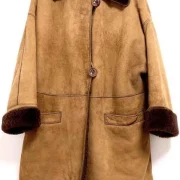 ladies shearling sheepskin coat