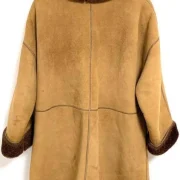 ladies shearling sheepskin coat