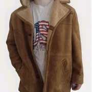 lands end sheepskin coat