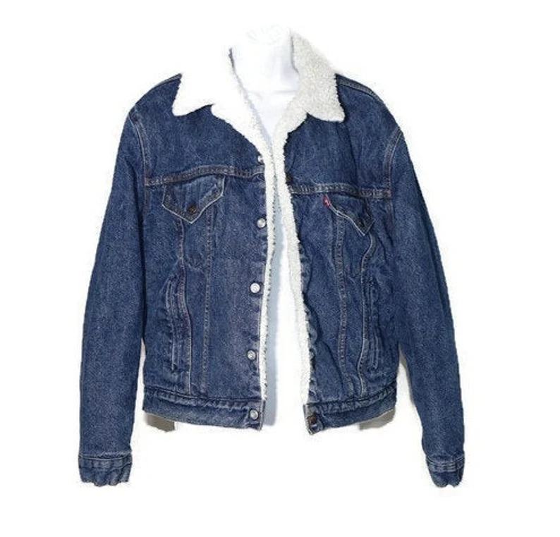 Levi Sheepskin Denim Jacket
