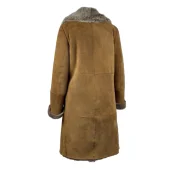 long shearling jacket