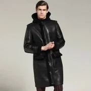 long sheepskin coats