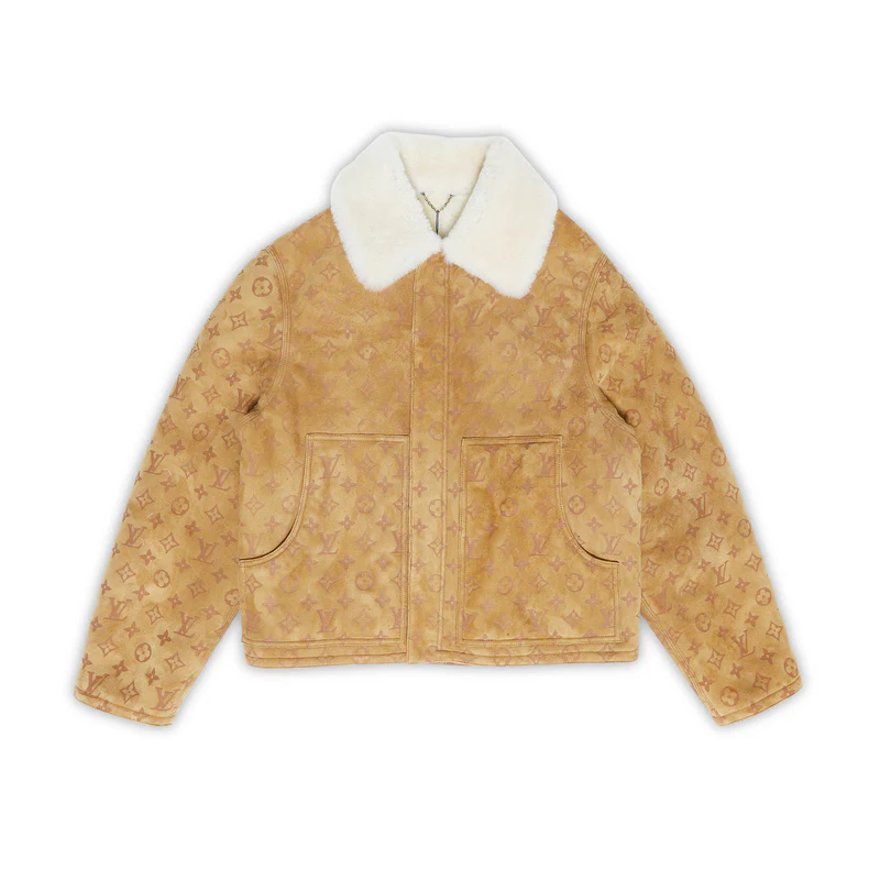 louis vuitton sheepskin jacket