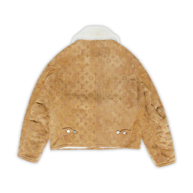 louis vuitton sheepskin jacket