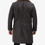mens three quarter length sheepskin coat