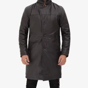 mens three quarter length sheepskin coat