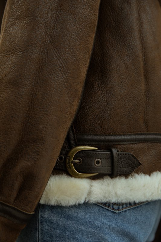Schott Sheepskin Flying Jacket