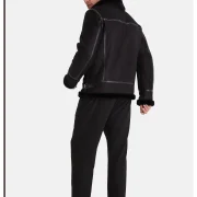 shearling aviator jacket mens