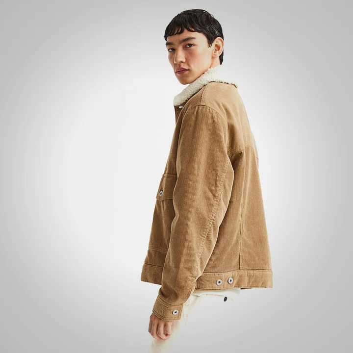 Sheepskin Corduroy Jacket